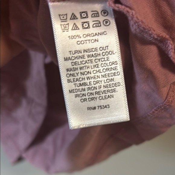 C&C California Pink Short Sleeve Tee sz M ORGANIC COTTON - Picture 4 of 7